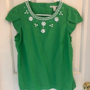 Banana Republic cap sleeve top